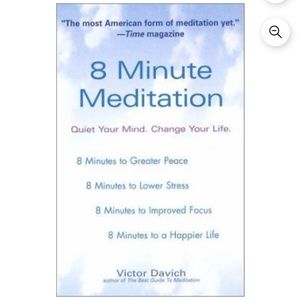 8 Minute Meditation Paperback Book
